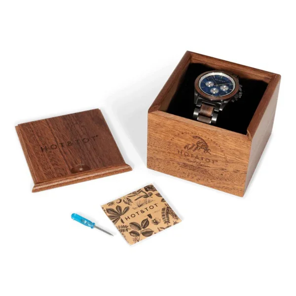 Luxe houten horloges bij De Stijlmeester