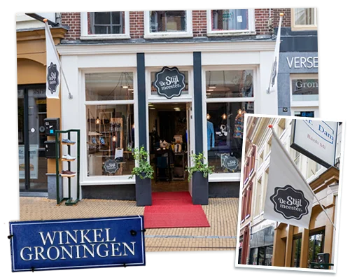 De winkel in Groningen.
