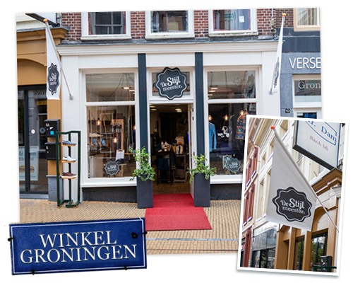 De winkel in Groningen.