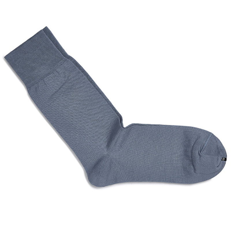 IJsblauwe katoenen sokken
