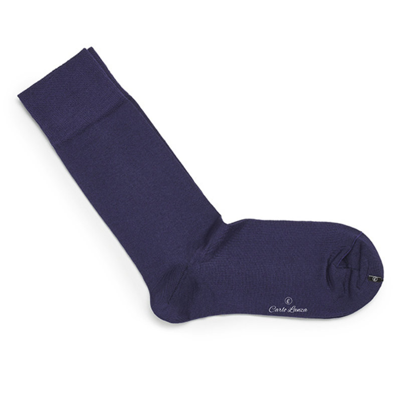 Paarse katoenen sokken
