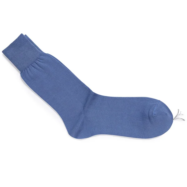 Lichtblauwe katoenen sokken