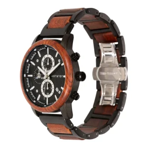 Houten horloge Governor