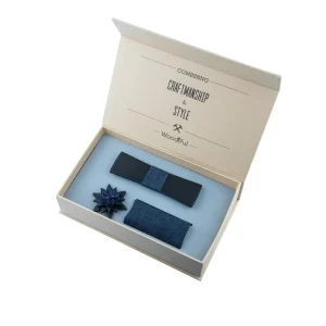 Houten vlinderdas Reagan