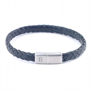 Leren armband Riley Black