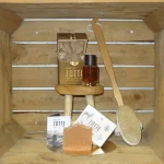 Luxe Van de Zotte parfum pakket met bijpassende zeep en Scrubborstel