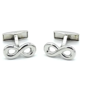 Manchetknopen oneindigheidssymbool