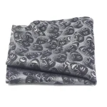 Pochet Grijs met maskers