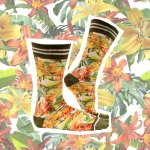 Sokken Tropical Flower