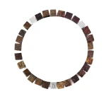 Stenen kralen armband Memphis Matt Bronzite