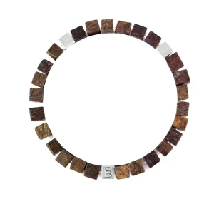 Stenen kralen armband Memphis Matt Bronzite