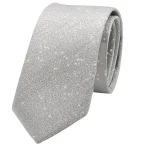 Stropdas Zilver glitter