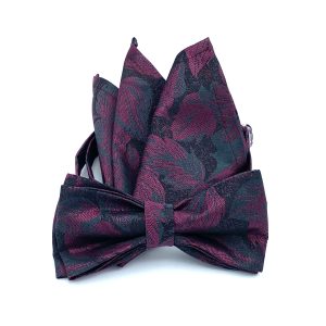 Vlinderdas Paarse bloemen