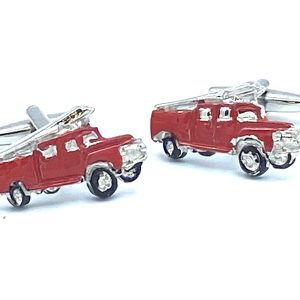 Manchetknopen brandweerauto